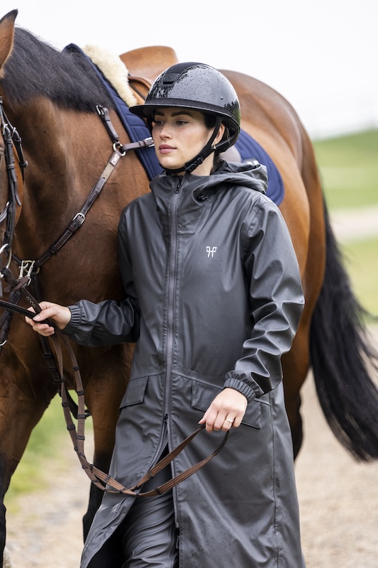 ジャケット・アウター rain jacket. (horse pt.) / TheSoloist